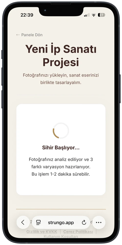 Önizlemeler hazırlanıyor